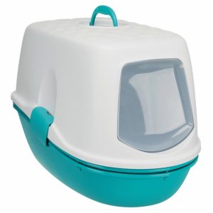 Trixie Katzentoilette Berto Top mit Trennsystem - taupe/helltaupe – Bild 3