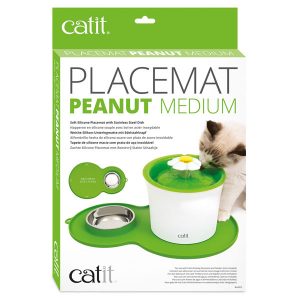 CATIT Silikonmatte Erdnuss - 46 x 29 cm - Grün – Bild 4