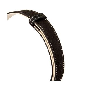 Karlie Buffalo Ultra Halsband - Schwarz/Hellbeige - 40 mm / 55-75 cm – Bild 3