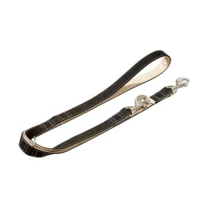 Karlie Buffalo Ultra Führleine – Schwarz/Hellbeige – 25 mm / 200 cm