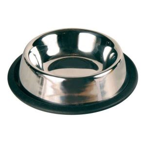 Trixie Rutschfester Edelstahl-Katzennapf – 0,2 l