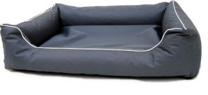Lebon Hundebett Paula 2 - 100x75cm - Dunkelbeige – Bild 3