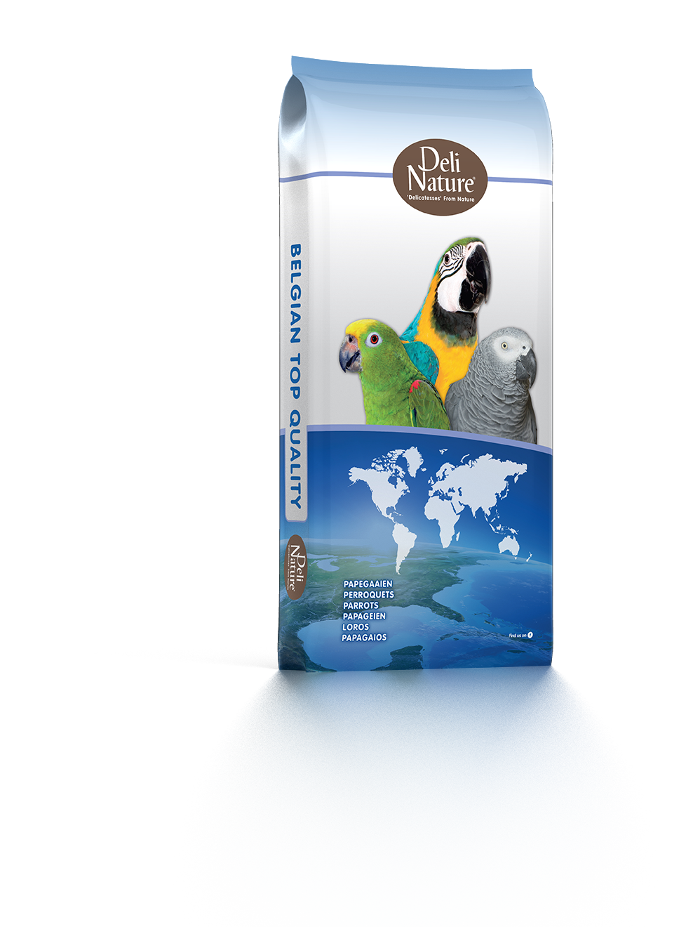 Deli Nature 60 - Papageien Basis 15kg 006460 5411860022043 60 papegaai basis 15kg 30.png
