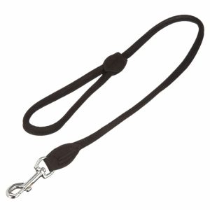 Karlie Buffalo Rund Leine – Schwarz, 100cm, 10mm