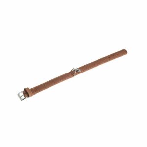 Karlie Halsband Buffalo aus Kalbsleder – Braun – 24 cm/10 mm