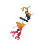 Homepage Karlie Flamingo Vogelspielzeug Holz mit Seil