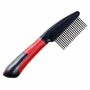 Karlie Flamingo Professional Kamm mit rotierenden Zinken – Weiter Zinkenabstand