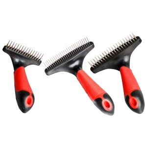 Karlie Flamingo Unterfellharke einreihig – Schmal, lange Zinken