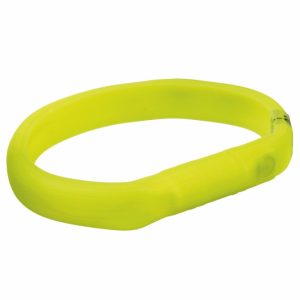 Trixie Flash Leuchtband USB – grün – 70 cm/18 mm