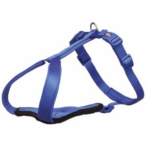 Trixie Premium Y-Geschirr – royalblau – 85-105 cm/25 mm