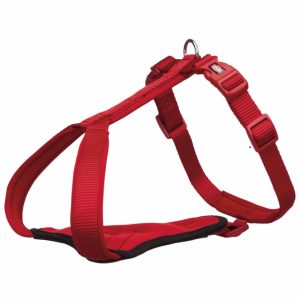 Trixie Premium Y-Geschirr – rot – 95-120 cm/25 mm