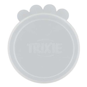Trixie Dosendeckel aus Silikon – transparent – 10,6 cm