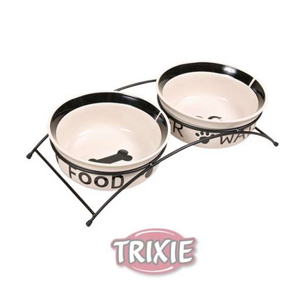 Trixie Eat On Feet Napf-Set - 2 x 0,25 L 24641 Trxi Var 2