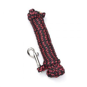 Karlie ASP Suchleine – Schwarz-Rot – 8 mm, 5 m