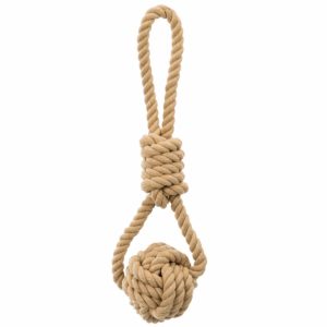 Trixie BE NORDIC Spieltau mit eingeflochtenem Ball – ø 7/20 cm
