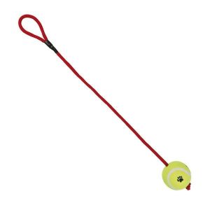 Trixie Tennisball am Seil – 6 cm / 50 cm
