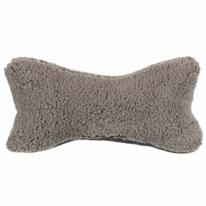 Trixie Kopfkissen Bendson – 40 x 22 cm – hellgrau/dunkelgrau