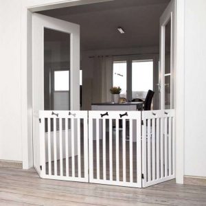 Trixie klappbares Hunde-Absperrgitter – Groß