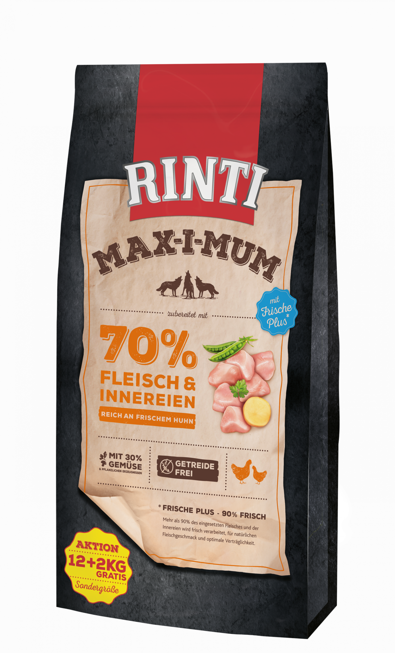 Rinti MaxiMum Huhn 12+2kg 4000158911476 rinti maximum huhn 12kg overfill.png