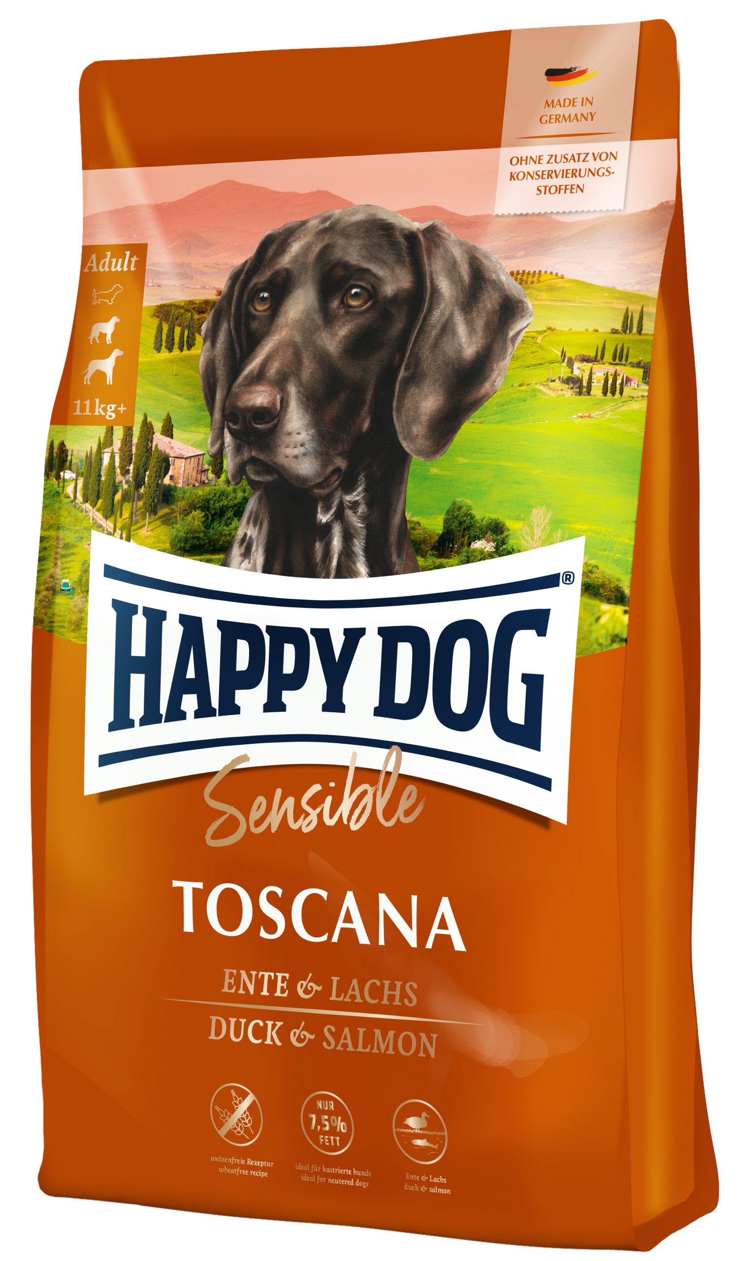 HappyDog Supreme Toscana 4kg 4001967014143 sensible toscana revo wmdar2.jpg