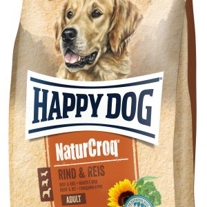 HappyDog NaturCroq Rind Reis 4kg
