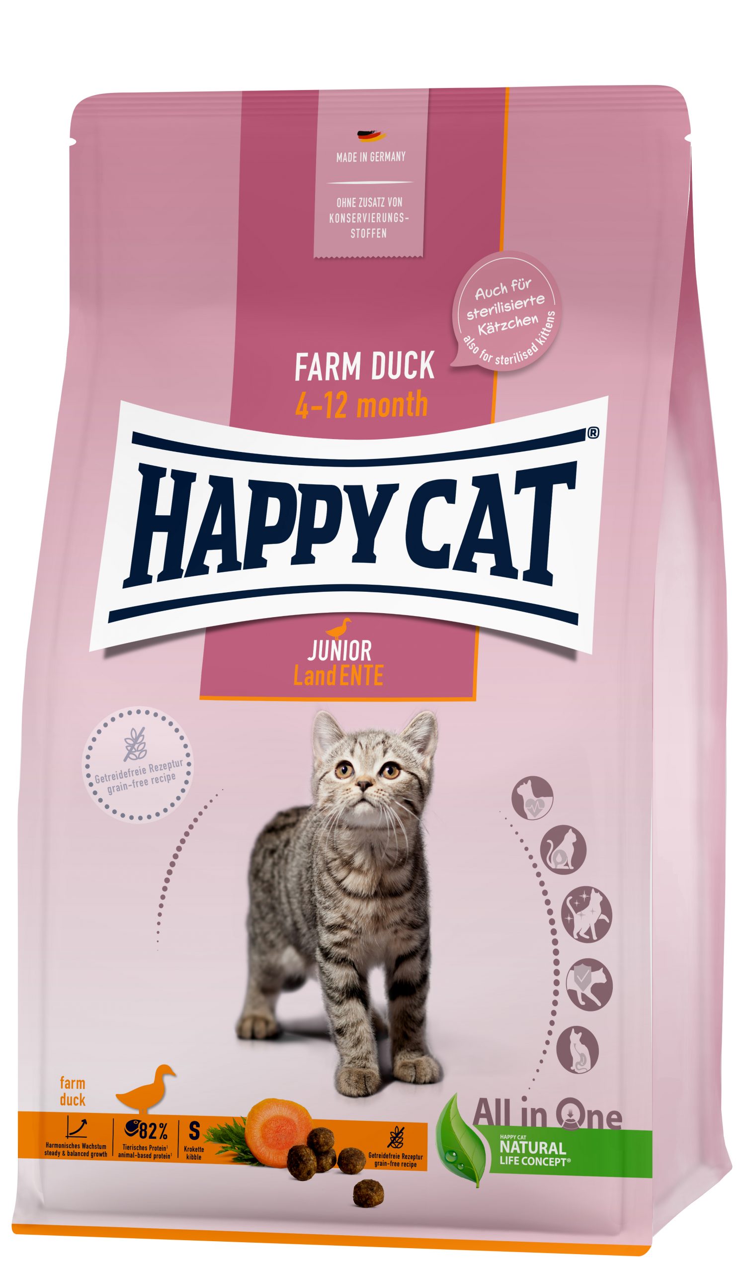HappyCat Junior Land Ente 4kg 4001967140064 hc junior landente revo aio22.jpg