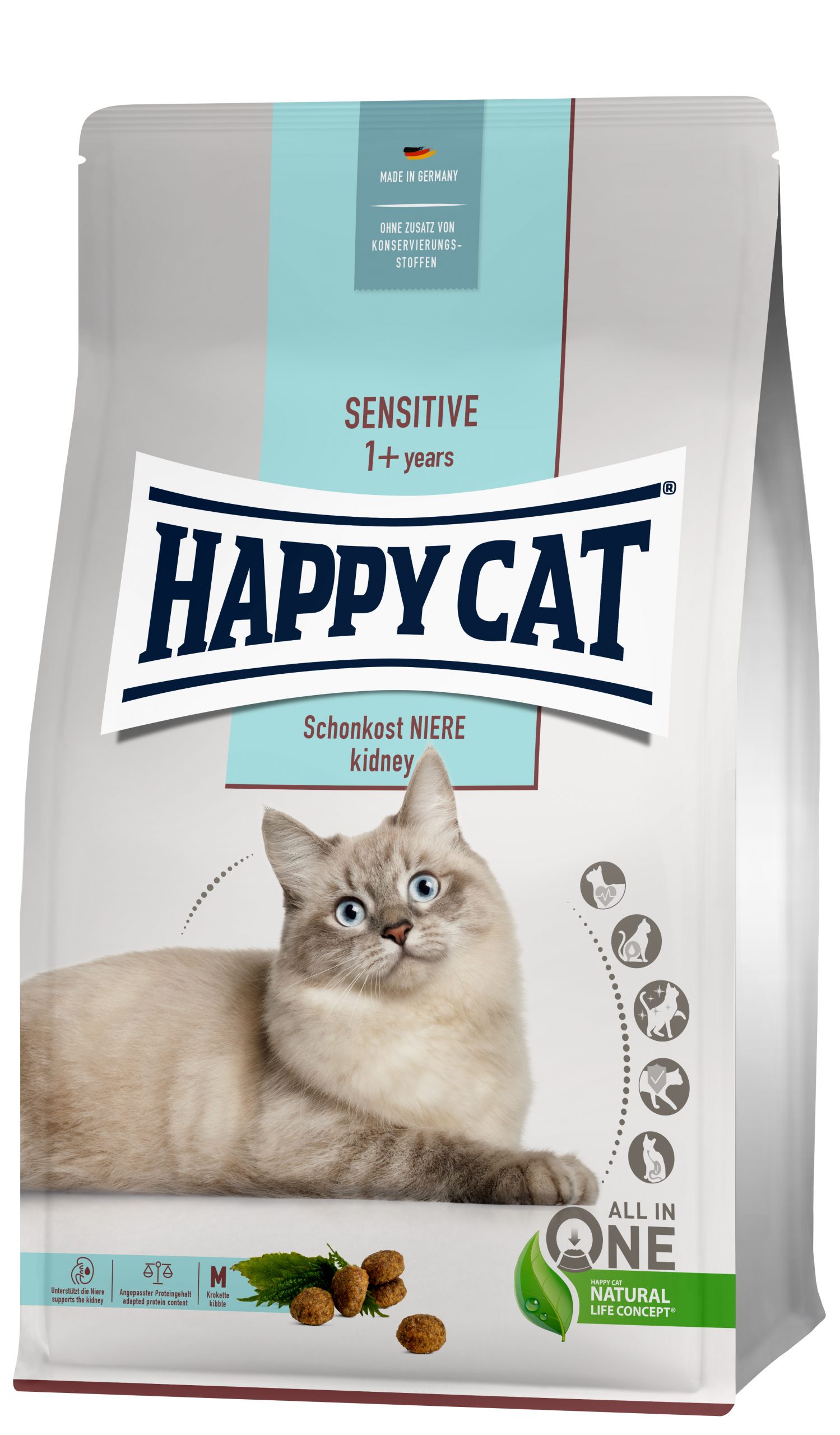 HappyCat Sensitive Schonk Niere 4kg 4001967141085 hc sensitive niere revo.jpg