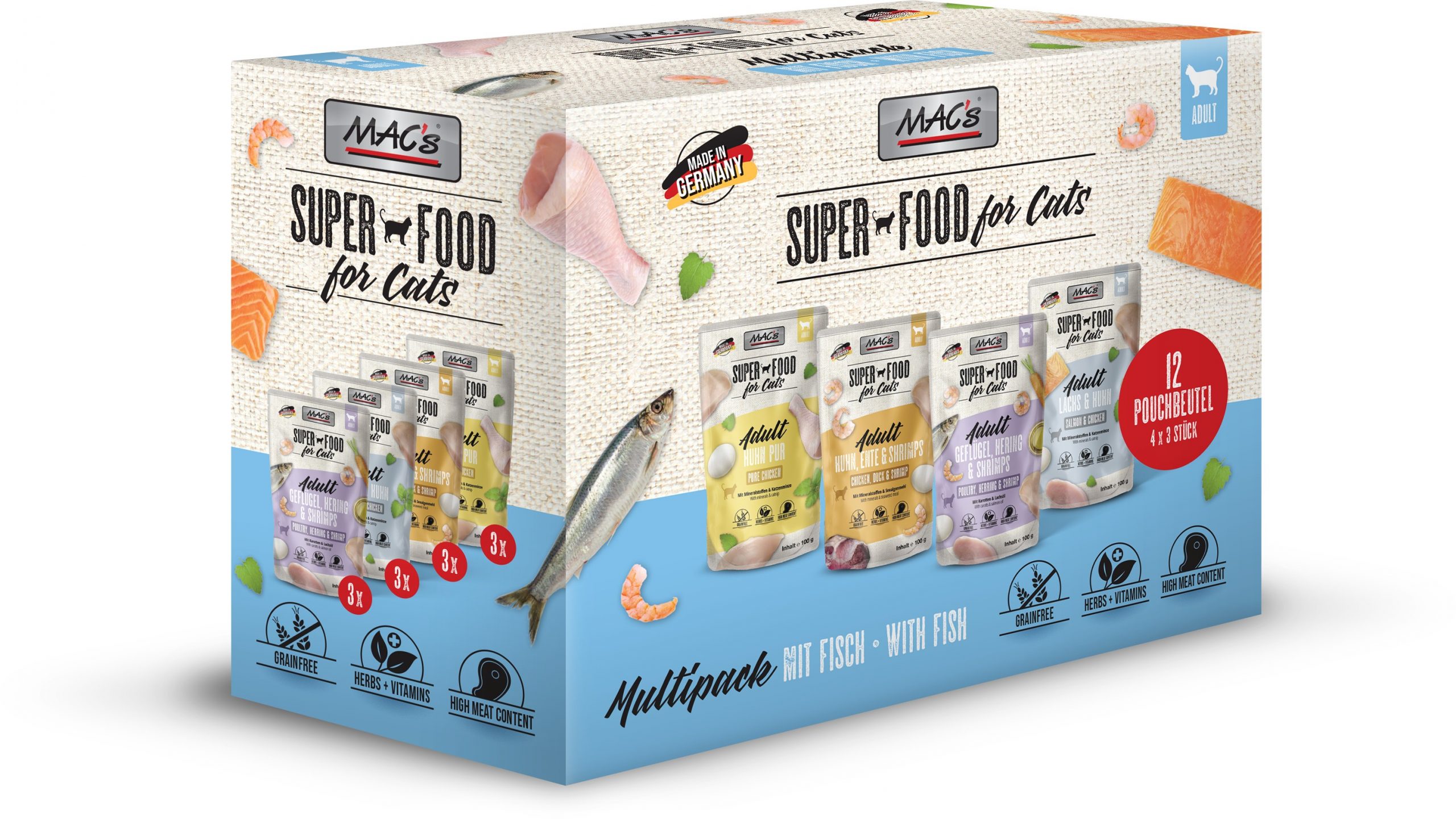 4027245008499 PP MACs Cat Pouches Multipack Fisch Fake FINAL Scaled