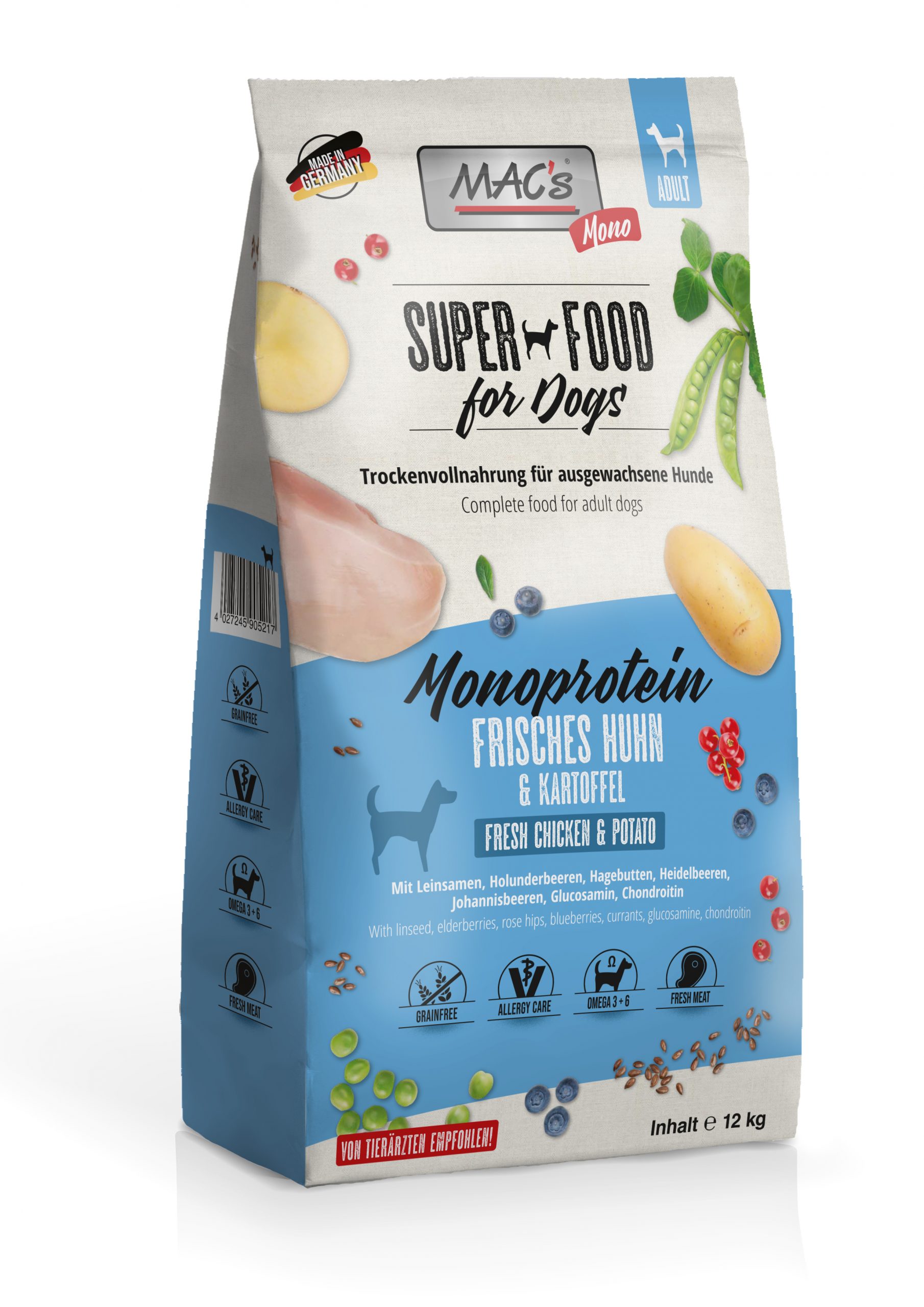 MAC's DOG Mono Huhn 12 kg 4027245905217 mono huhn 12000g 1.jpg