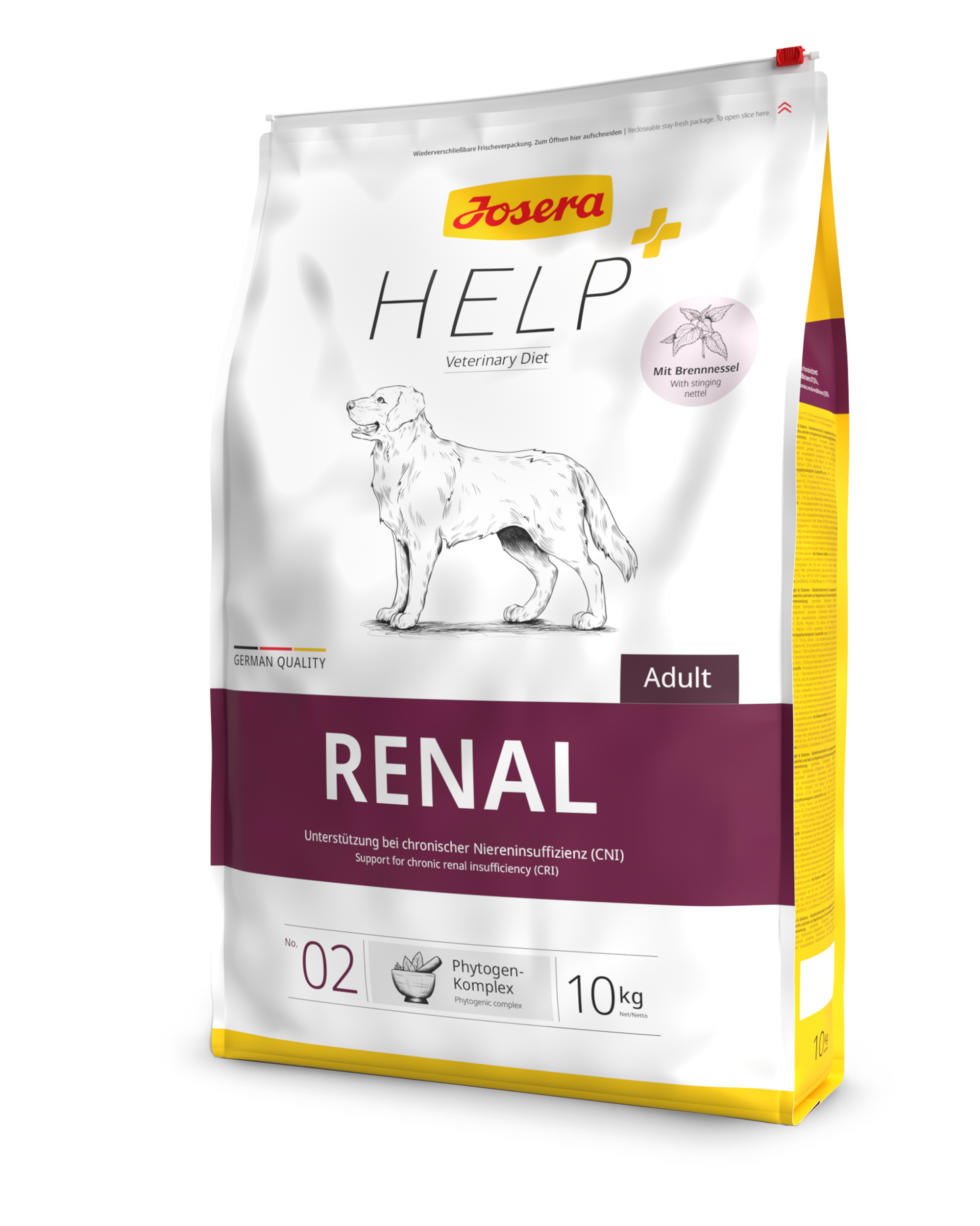 4032254768135 hund josera help renal 10kg seitlich 4032254768135 hund josera help renal 10kg seitlich