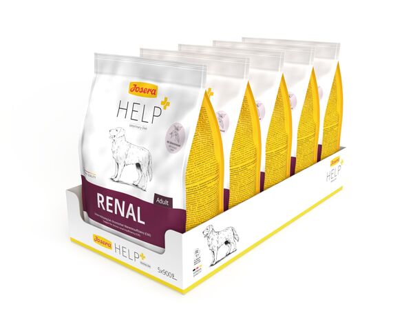 Josera Help Renal 5x900g 4032254769828 hund josera help renal 5x900g seitlich.jpg