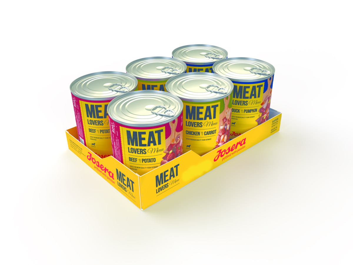 Josera MeatLov Menu MP 6x800gD 4032254770978 hund josera meatlovers menu multipack 6x800g 1 .jpg