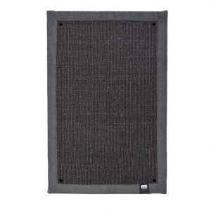 EBI Eck-Kratzmatte Krappa – 58 x 38cm – schwarz