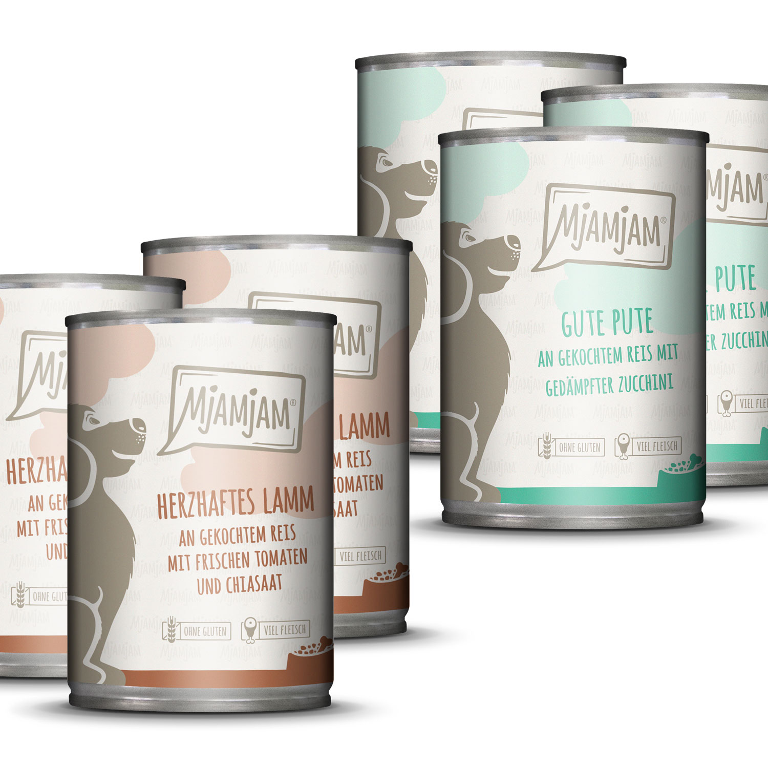 MjAMjAM Hund Monopaket I 400gD 4260512870294 mjamjam mono dog 400g.jpg