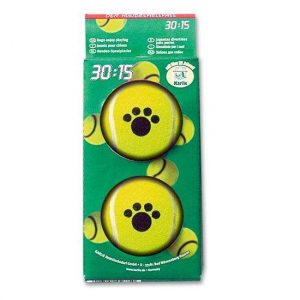 Karlie Tennisbälle 30:15 – 2er Set, 6 cm