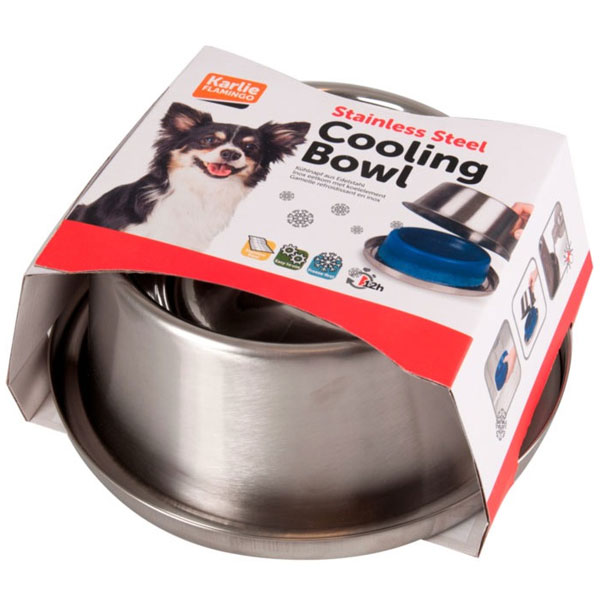 Karlie Flamingo Edelstahl Kühlnapf - 820 ml 515313.jpg