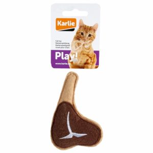 Karlie Flamingo Katzenspielzeug Food Textil – T-Bone