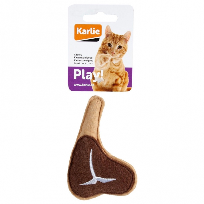 Karlie Flamingo Katzenspielzeug Food Textil - T-Bone 521592.jpg