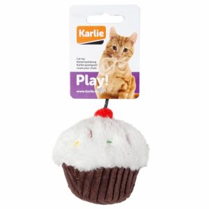 Karlie Flamingo Katzenspielzeug Food Textil – Cup Cake
