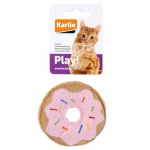 Karlie Flamingo Katzenspielzeug Food Textil – Donut