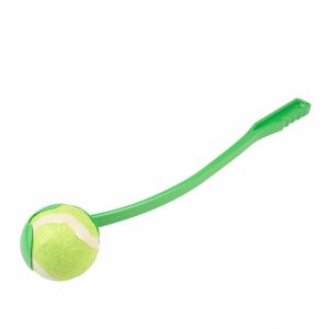 Duvoplus Tennisballwerfer – grün – 62 cm