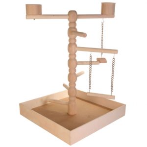 Trixie Spielplatz für Papageien – 41 x 55 x 41 cm