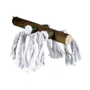 Trixie Natursitzstange mit Tau – 25 cm/ca. 25 mm