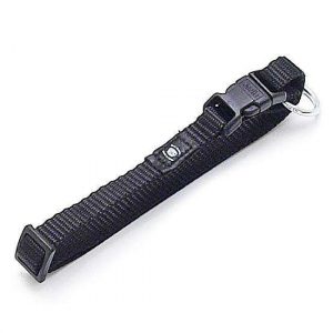 Karlie ASP Halsband verstellbar – Schwarz – 20 mm, 40-55 cm