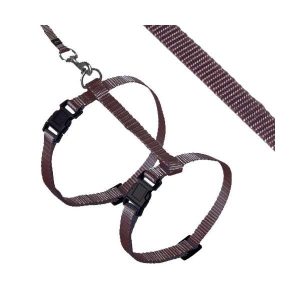 Karlie ASP Katzengeschirr mit Leine – Grau