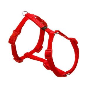 Karlie Art Sportiv Silverplus Geschirr – Rot – 25 mm / 87-128 cm