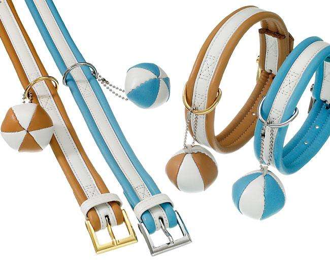 66175_z1.jpg Karlie COTTAGE LINE Halsband - Blau-Weiß - 60 cm