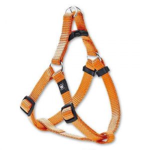 Karlie ASP Step&Go Geschirr – Orange – 15 mm, 41-58 cm