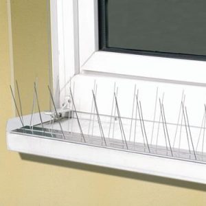 Vogel- u.Taubenabwehr Classic 60cm lang,24 Spikes Alu.WINDHAGER