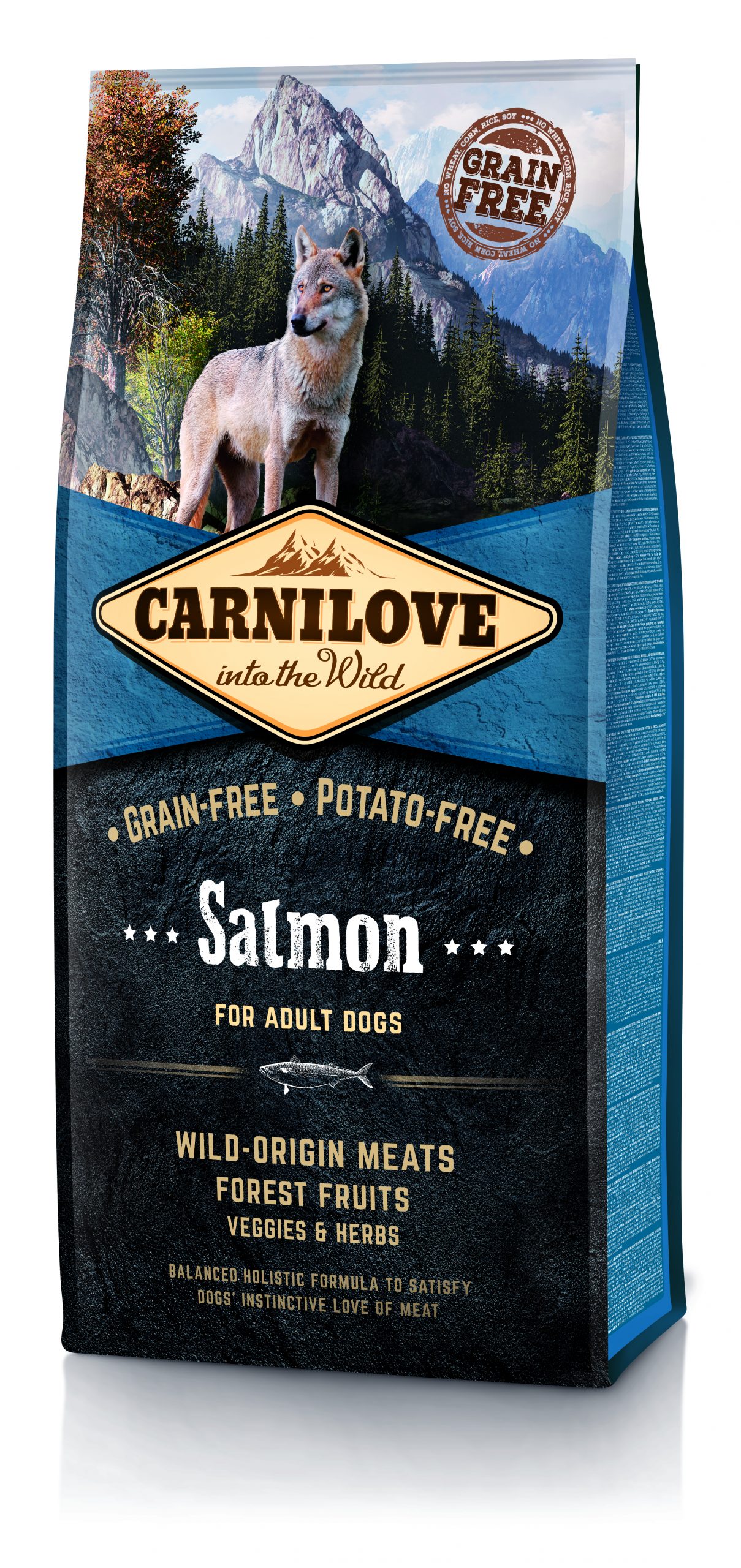 Carnilove Salmon 12kg 8595602508907 carnilove dog salmon 12kg.jpg